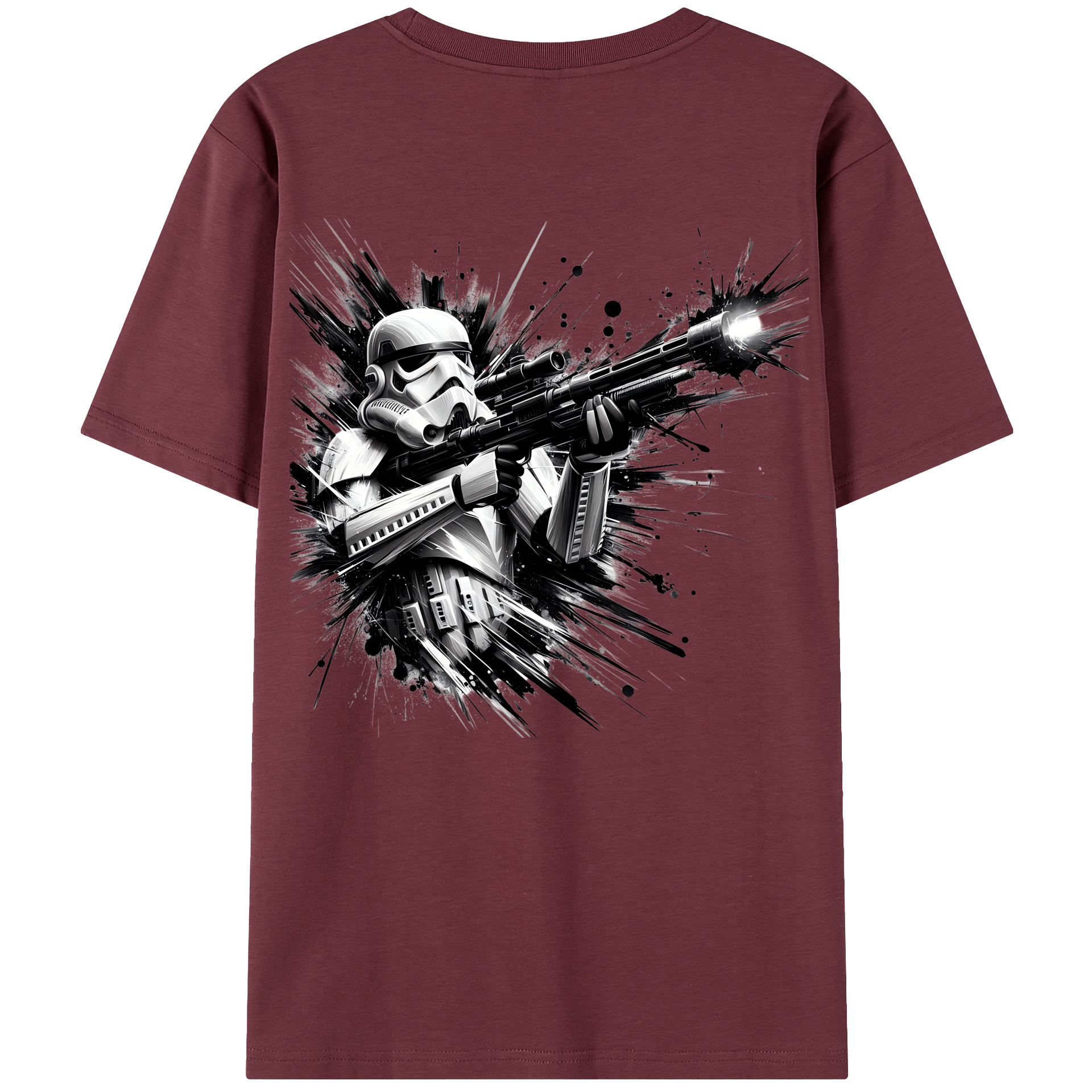 （画像用） スター・ウォーズ Star Wars 綿100％半袖Tシャツ（背面プリント）